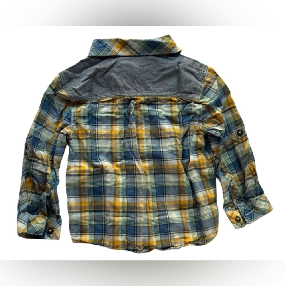Genuine Kids from OshKosh Plaid Button-Up Shirt - Picture 2 of 6